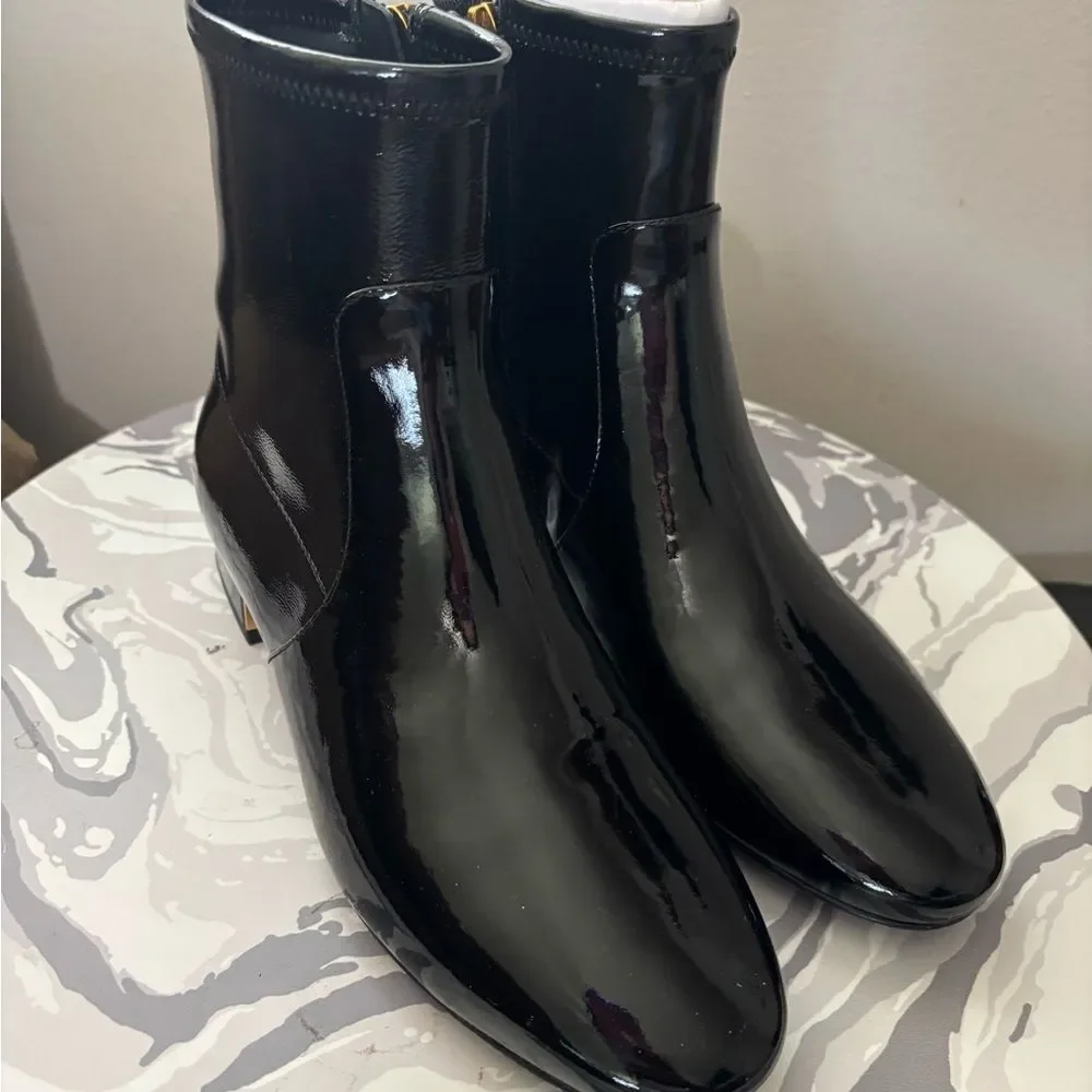 Tory Burch 20 mm Gigi Stretch Booties Ankle Boots Size 7.5 M